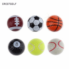 Load image into Gallery viewer, CRESTGOLF 6pcs Per Pack NoveltyGolf balls