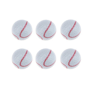 CRESTGOLF 6pcs Per Pack NoveltyGolf balls