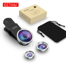 Load image into Gallery viewer, Universal Wide Angle Zoom Macro Lenses Mobile Phone