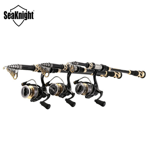 SeaKnight Fishing Reel Rod Combo Telescopic Fishing Rod