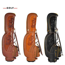 Load image into Gallery viewer, PGM High Quality PU Leather Dragon Golf Club Bag