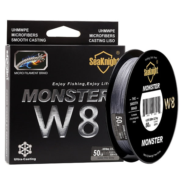 SeaKnight W8 300M 8 Weaves PE Fishing Line Braided Multifilament