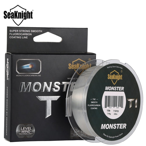 SeaKnight MONSTER T1 100% Fluorocarbon Coating Fishing Line