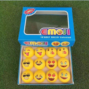 CRESTGOLF 6pcs/12pcs per pack Emoji Golf Balls