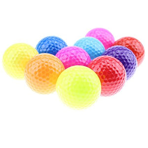 CRESTGOLF 6pcs/pack Colorful Mini Golf Balls