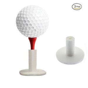 Crestgolf 3pcs/pack 1.34" Golf Rubber