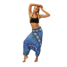 Load image into Gallery viewer, Belly Dance 3D Polyster Gym Yoga Fitness Loose Trousers